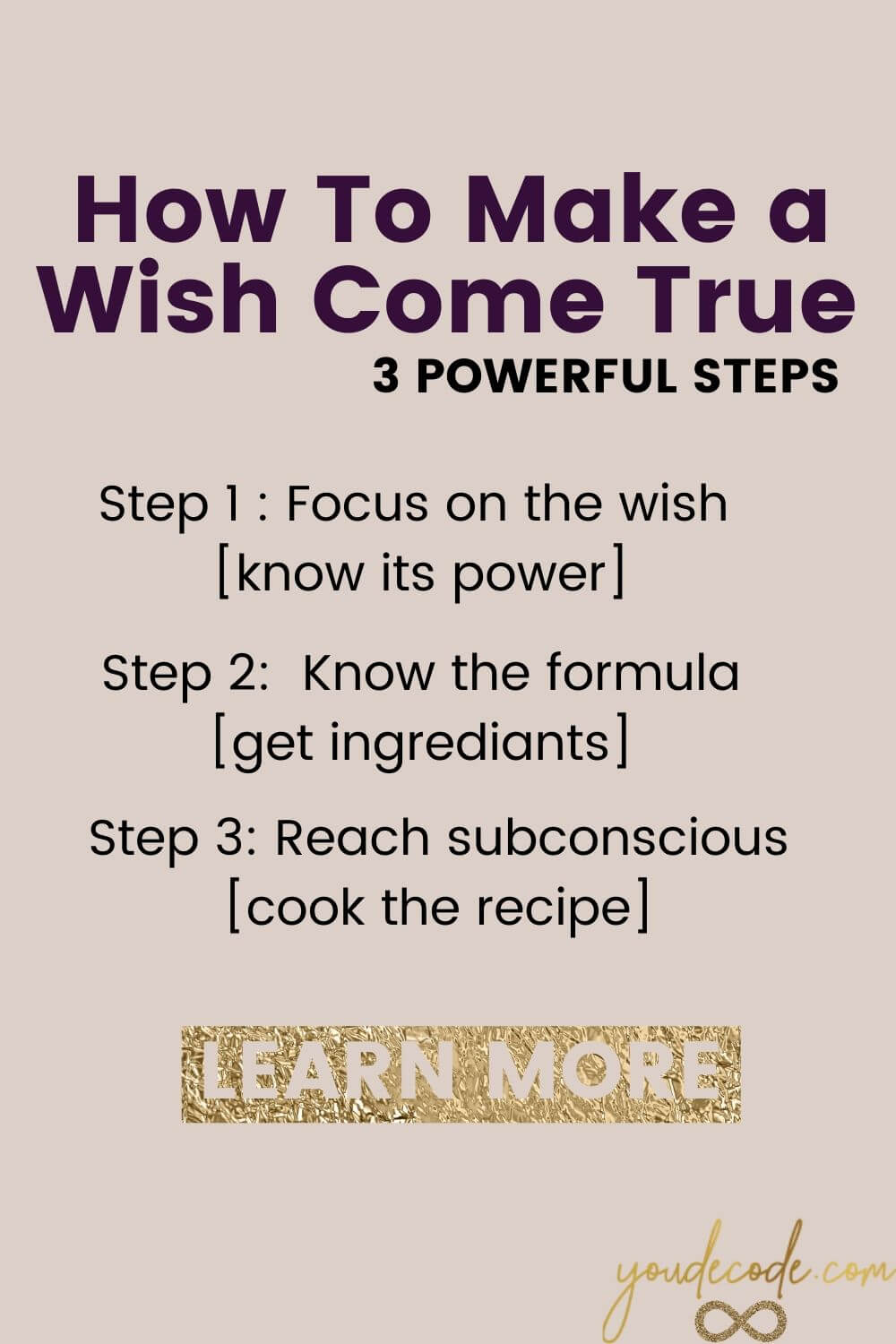 how to make a wish come true
